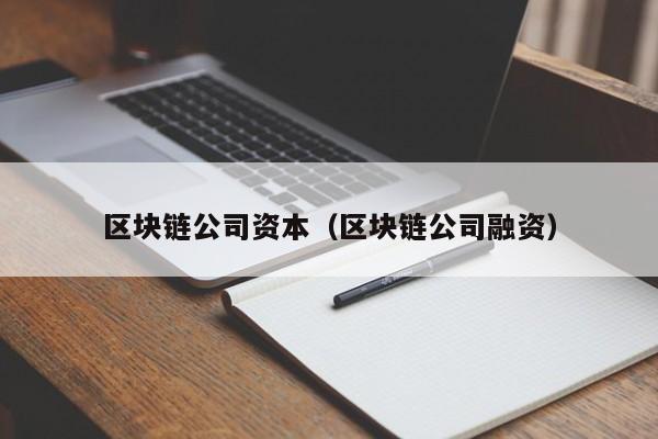 区块链公司资本(区块链公司融资)